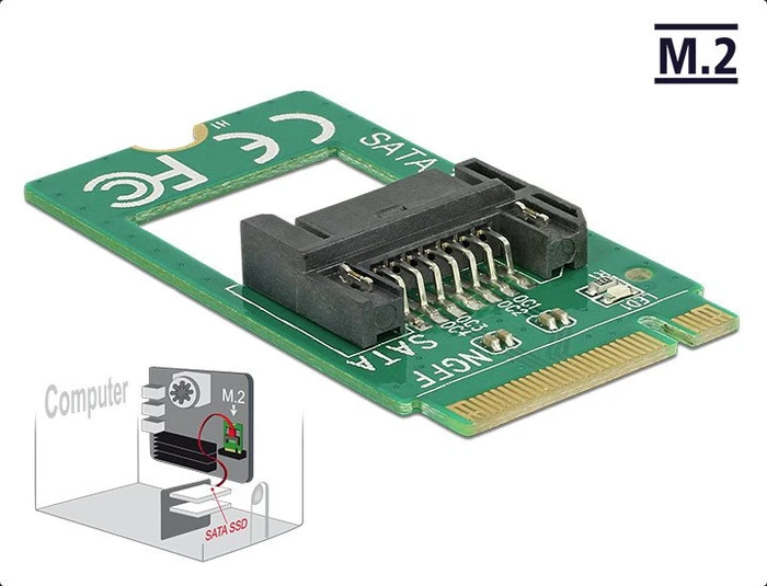 DeLOCK M.2 SATA -> SATA
