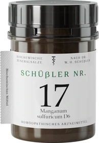 Apofaktur Schüßler Nr. 17 Manganum sulfuricum D6 Tabletten, 400 Stück