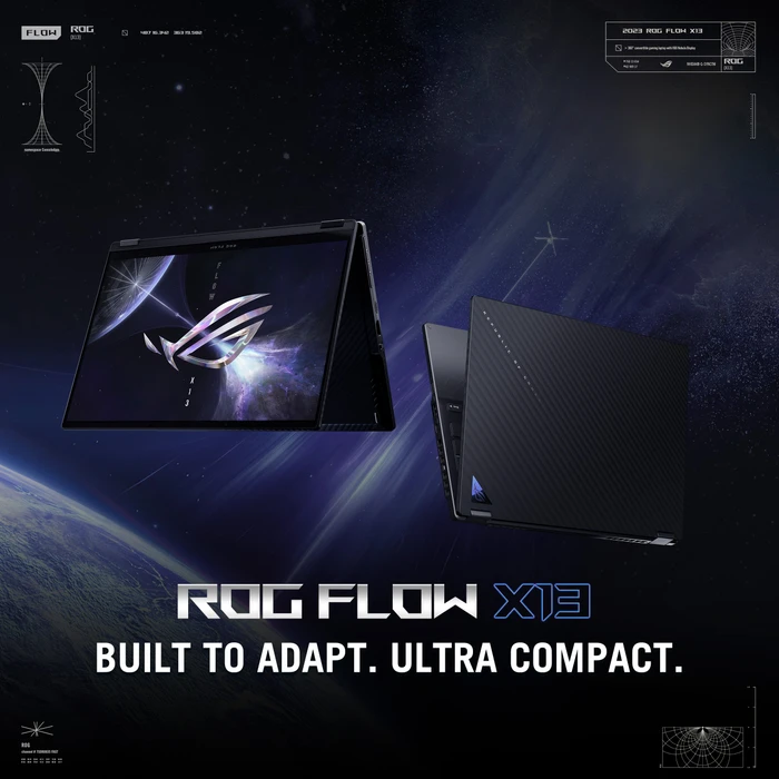 ASUS ROG Flow X13 (2023) GV302XA-NI006X, Ryzen 9 7940HS, 16GB RAM, 512GB SSD, DE