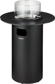 Enders Nova LED Table M Gas-Terrassenfeuer black