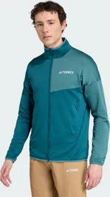 adidas Terrex Xperior Climawarm Light Fleece Jacke mystery green (Herren)