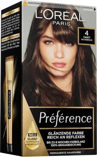 L'Oréal Récital Préférence Haarfarbe 4 naturbraun