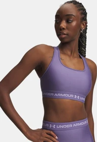 Under Armour Armour Mid Crossback Sport-BH purple luxe/purple crest (Damen)