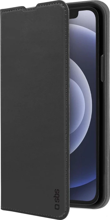 SBS Mobile Book Wallet Lite für Apple iPhone 12/12 Pro schwarz