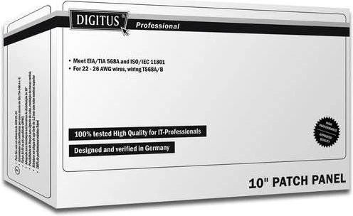 Digitus Professional Desktop Patchpanel, 12-Port