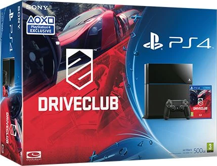 Sony PlayStation 4 - 500GB Driveclub Bundle schwarz
