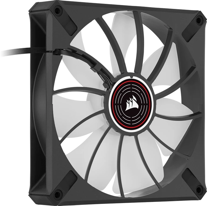 Corsair ML Series ML140 LED Elite Red, schwarz, 140mm