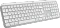 Logitech Keys S for Mac, Pale Grey, weiß/grau, LEDs weiß, Logi Bolt, USB/Bluetooth, DE Vorschaubild