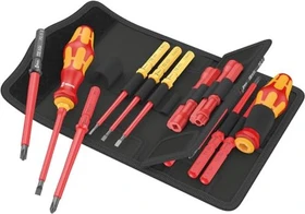 Wera Kraftform Kompakt VDE 17 RA Imperial 1 Bitset inkl. Tasche, 18-tlg.