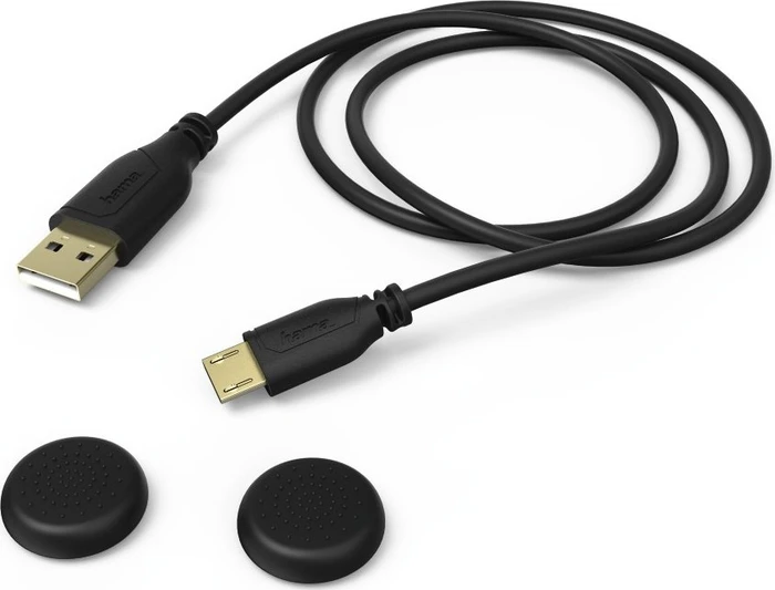 Hama DualShock 4 Controller Super Soft USB Ladekabel 3m schwarz (PS4)