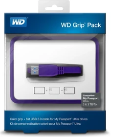 Western Digital WD Grip Pack 2TB + 3TB Schutzhülle, violett