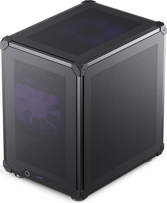 Jonsbo C6 Black, schwarz