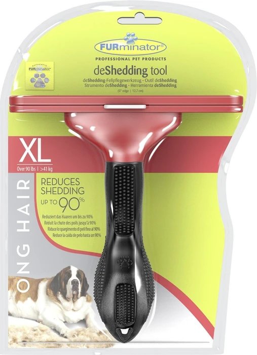 FURminator deShedding Tool für sehr große Hunde mit langem Fell, Version 1