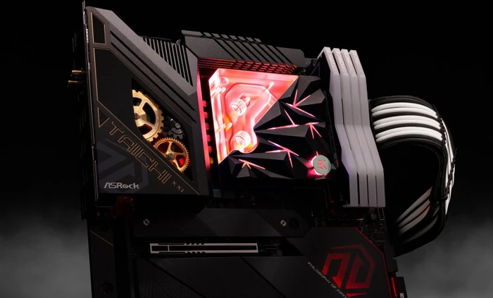 EK Water Blocks Quantum Line EK-Quantum Velocity² Edge D-RGB Black Special Edition, 1700, Nickel Acryl