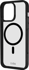 SBS Mobile Mag Frame Case für Apple iPhone 15 schwarz