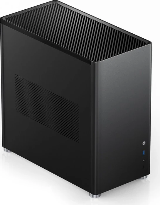 Jonsbo D40, schwarz, Glasfenster
