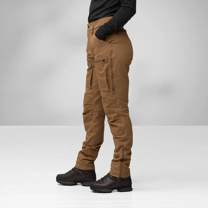 Fjällräven Keb Agile Winter Hose lang wood brown (Damen)