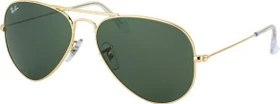 Ray-Ban RB3025 Aviator Classic 58mm gold/grün