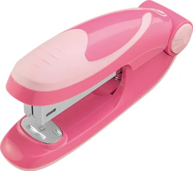 Herlitz Heftapparat 24/6 Ergonomie klein, Indonesia Pink