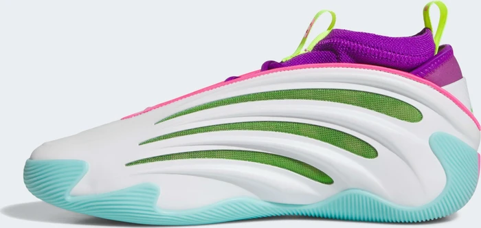 adidas Harden Volume 9 cloud white/lucid lime/lucid pink