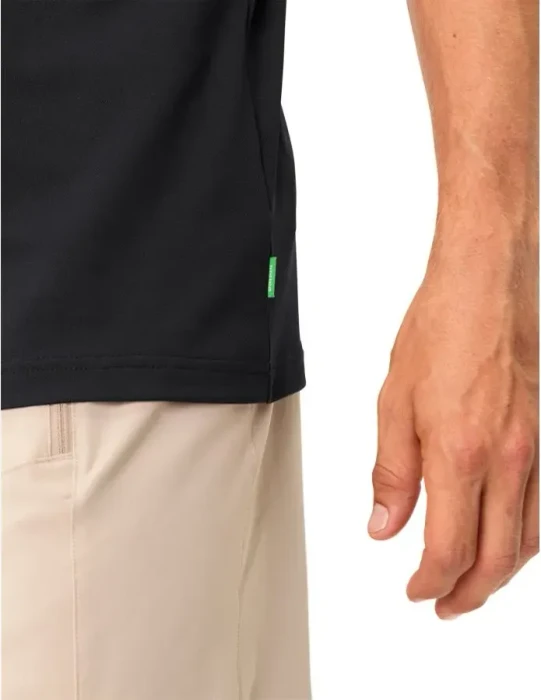 Vaude Essential Poloshirt kurzarm schwarz (Herren)