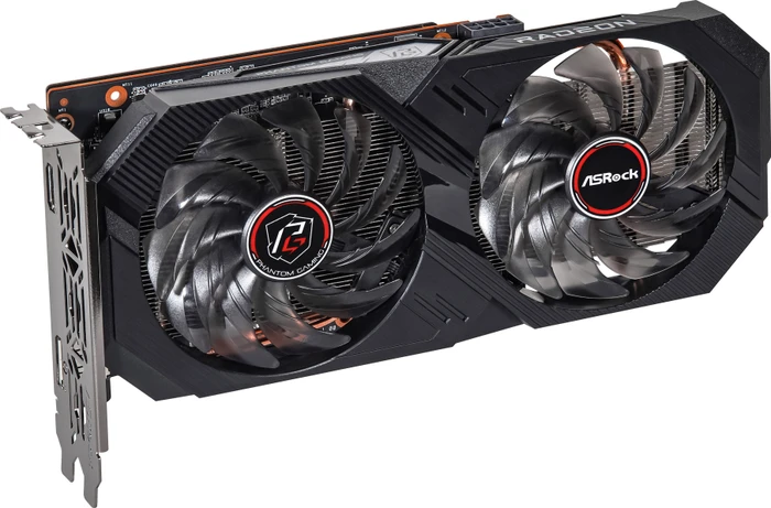 ASRock Radeon RX 6500 XT Phantom Gaming D OC, RX6500XT PGD 4GO, 4GB GDDR6, HDMI, DP