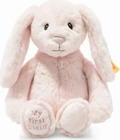 Steiff Soft Cuddly Friends My first Steiff Hoppie Hase 26cm rosa
