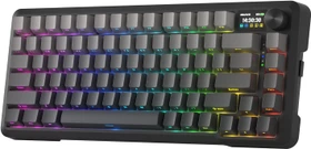 Redragon Behemoth K724 Pro Wireless, Concrete Jungle, LEDs RGB, Mint Mambo, USB/Bluetooth, US