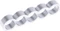 Alphacool Eiskamm Alu X5 Flat Kabelkamm 4mm, silber, 4er-Pack Vorschaubild