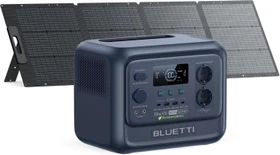 Bluetti Elite 100 V2 Solargenerator grau + 1x 200W Solarpanel, 1024Wh