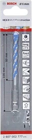 Bosch Professional HEX-9 MultiConstruction Mehrzweckbohrer, 5.5x90x150mm, 1 Stück
