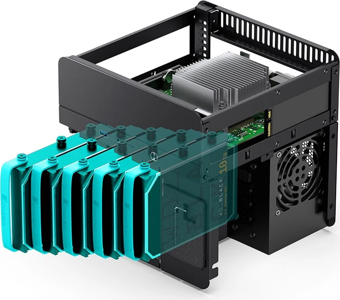 Jonsbo N2, schwarz, Mini-ITX