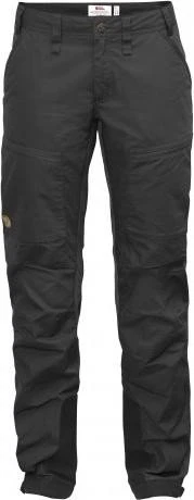 Fjällräven Abisko Lite Trekking Short Hose lang dunkelgrau/schwarz (Damen)