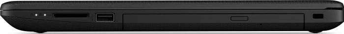 HP Laptop 15-db0699ng, Jet Black, Ryzen 3 2200U, 8GB RAM, 256GB SSD, 1TB HDD, DE