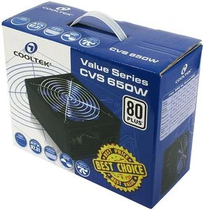 Cooltek Value Series CVS 650W, ATX 2.3