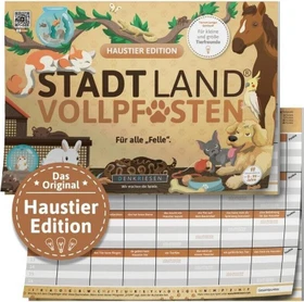 Stadt Land Vollpfosten - Das Kartenspiel, Junior Edition (Neu und originalverpackt) in St