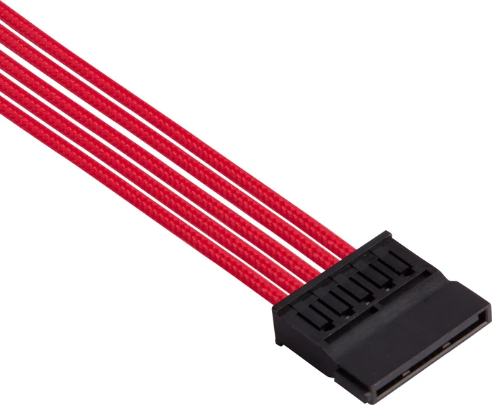 Corsair PSU Cable Kit Type 4 - Pro Kit - Gen4, rot