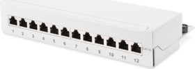 Digitus Professional Patchpanel Cat6a, grau, 12-Port