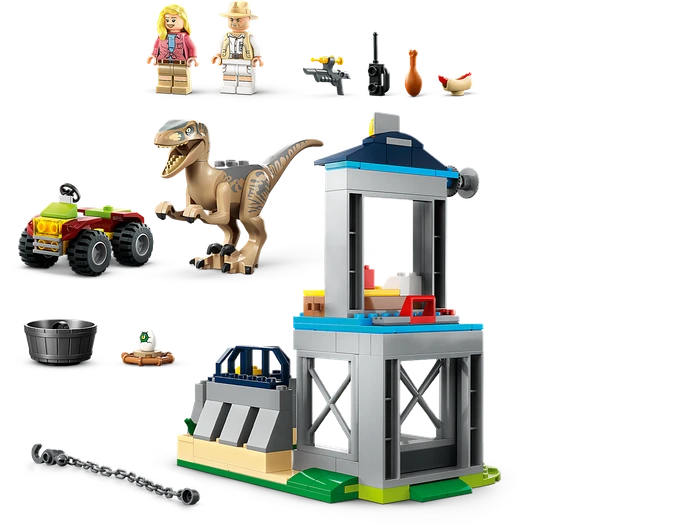 LEGO Jurassic World - Flucht des Velociraptors