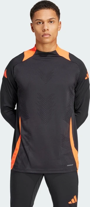 adidas Tiro 24 Pro Funktionsshirt langarm black/app solar red (Herren)