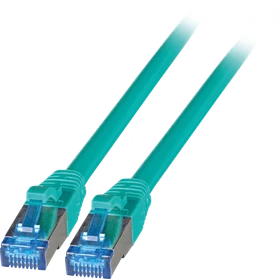EFB Elektronik TPE Superflex Patchkabel, Cat7/Cat6a, S/FTP, RJ-45/RJ-45, 30m, grün