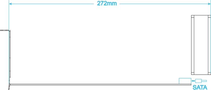 SilverStone Milo ML11, schwarz