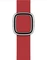 Apple modernes Lederarmband Small für Apple Watch 40mm scharlachrot Vorschaubild