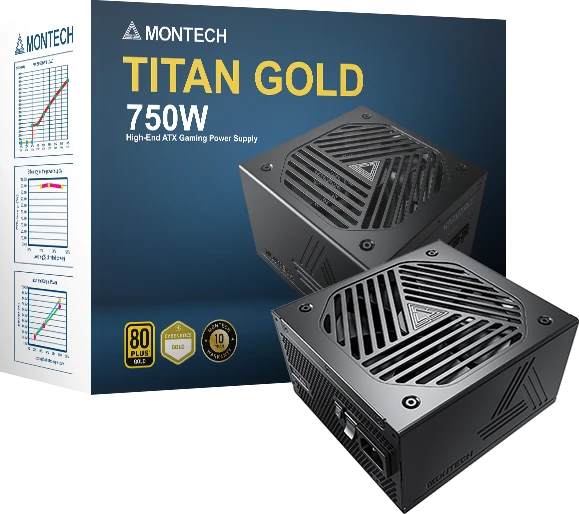 Montech Titan Gold 750W, ATX 3.0