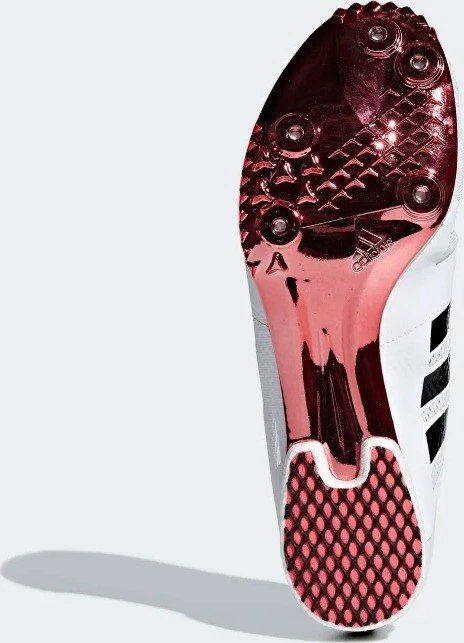adidas Adizero Middle Distance Spike ftwr white/core black/shock red