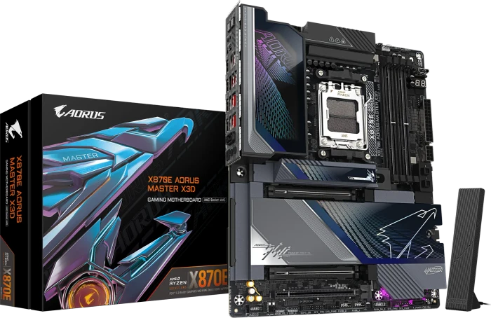 GIGABYTE X870E AORUS Master X3D (AMD AM5)