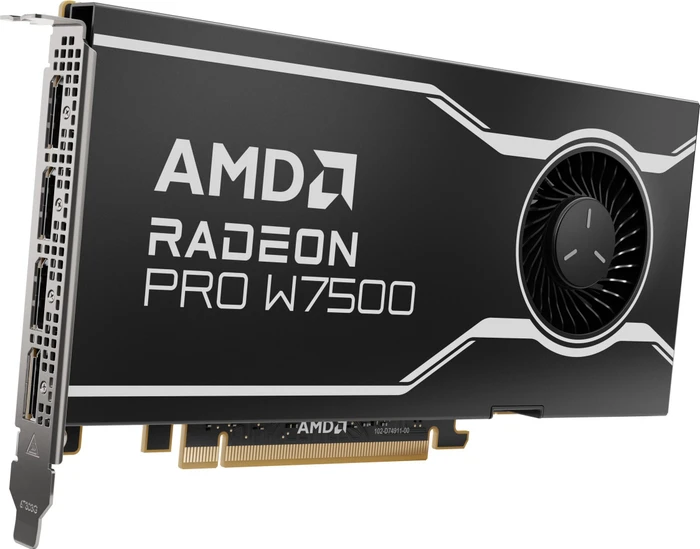AMD Radeon PRO W7500, 8GB GDDR6, 4x DP