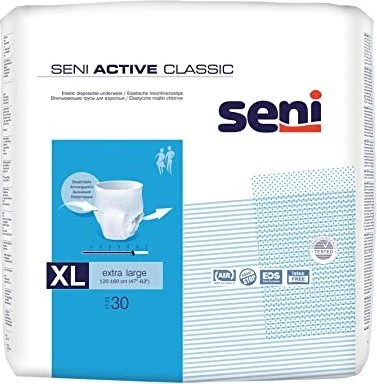 Seni Active Classic Schutzhose Größe XL, 90 Stück (3x 30 Stück)