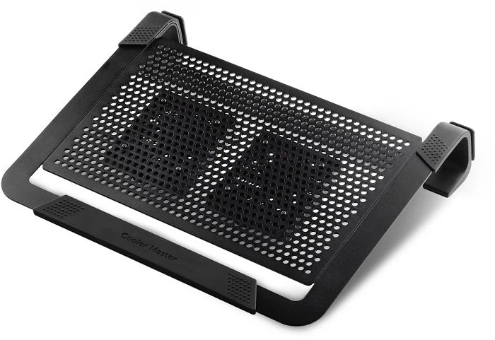 Cooler Master NotePal U2 Plus, Notebook-Stand/Notebook-Kühler bis 17", schwarz