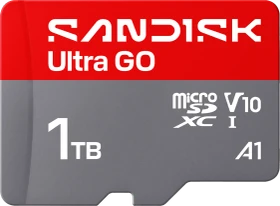 SanDisk Ultra GO R190 1TB, UHS-I U1, A1, Class 10